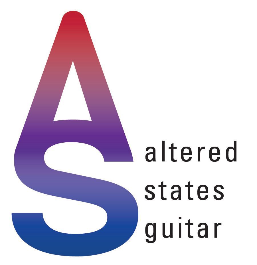 Altered States Guitar branding logo and company name